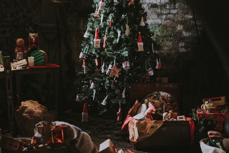 Photo Christmas tree