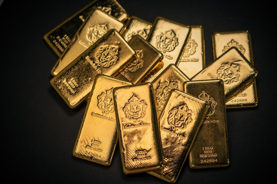 Photo Gold bars
