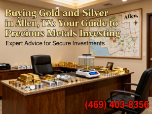 Lesen Sie mehr über den Artikel Buying Gold and Silver in Allen, TX: Your Guide to Precious Metals Investing