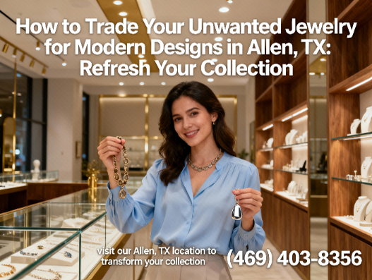 How to Trade Your Unwanted Jewelry for Modern Designs in Allen