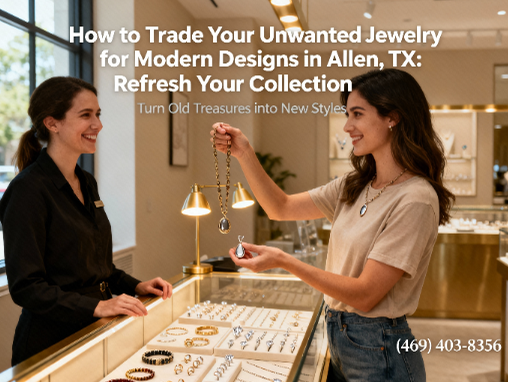 Você está visualizando atualmente How to Trade Your Unwanted Jewelry for Modern Designs in Allen, TX