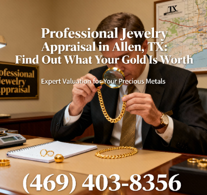 Sie sehen gerade Professional Jewelry Appraisal in Allen, TX: Find Out What Your Gold Is Worth