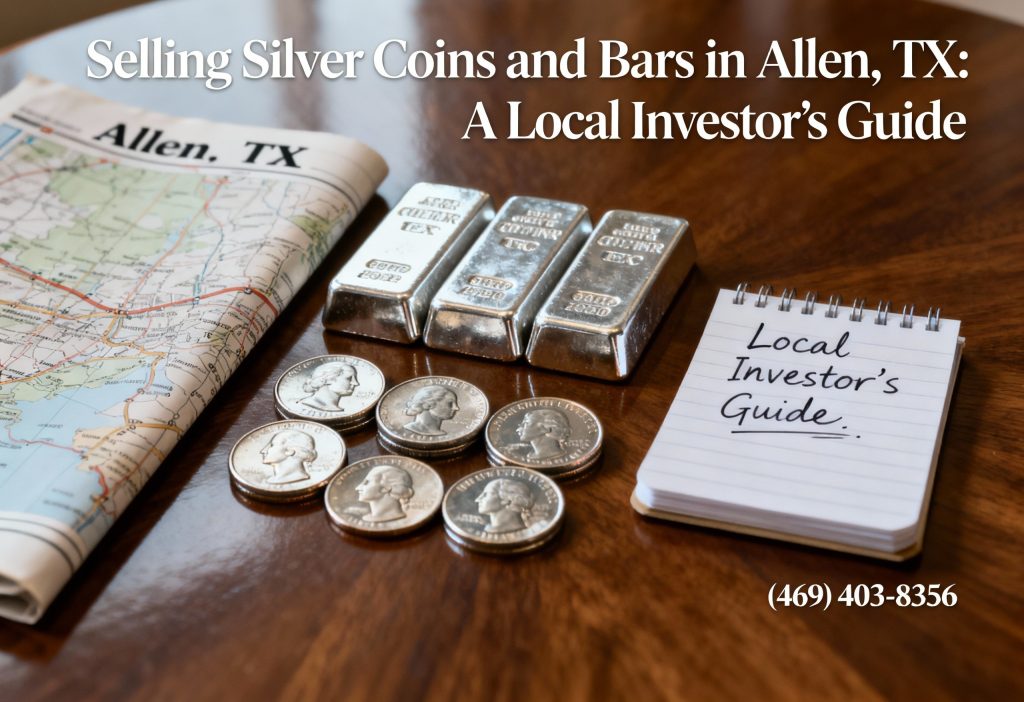 Selling Silver Coins and Bars in Allen